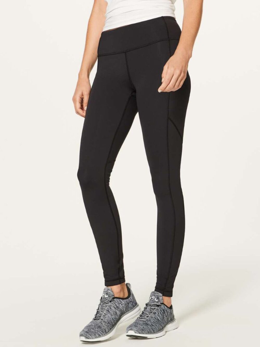 lululemon Black Speed Tight V 29" size 4